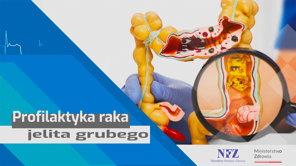  Napis profilaktyka raka jelita grubego