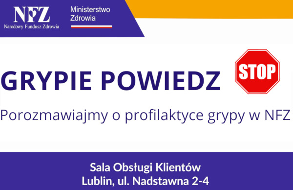 Tekst: Grypie powiedz stop
