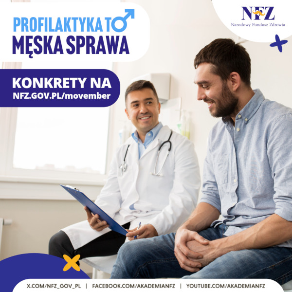 Movember – miesiąc świadomości męskiej profilaktyki