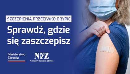 Na zdjęciu: Kobieta Tekst: Szczepienia przeciwko grypie. Sprawdź, gdzie się zaszczepisz