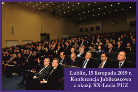 Zdjęcie z konferencji jubileuszowej z okazji dwudziestolecia PUZ
